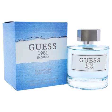 guess 1891|guess 1981 indigo cologne.